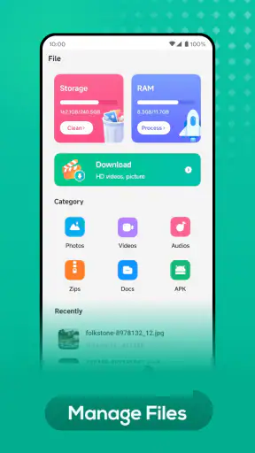 Aura Browser screenshot