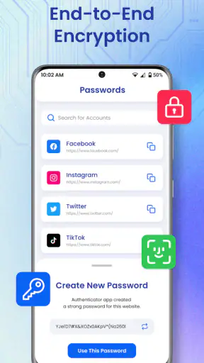 Authenticator 2FA OTP Backup screenshot