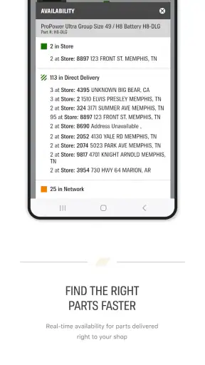 AutoZonePro Mobile screenshot