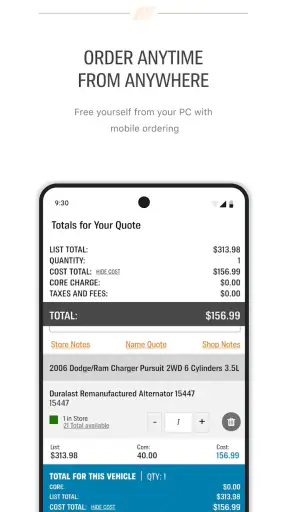 AutoZonePro Mobile screenshot