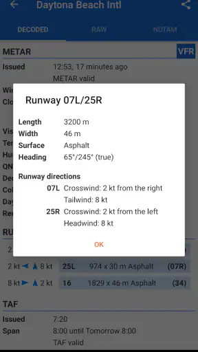 Avia Weather - METAR & TAF screenshot