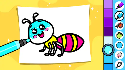 Baby Coloring Games for Kids screenshot