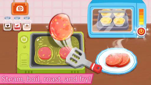 Baby Panda's Breakfast Cooking screenshot