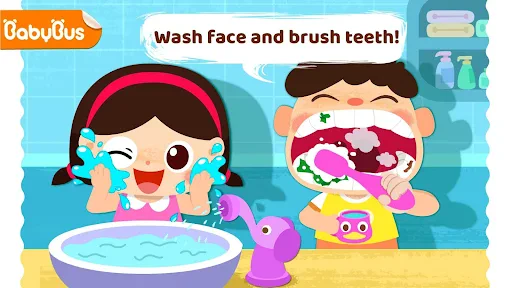 Baby Panda's Daily Habits screenshot