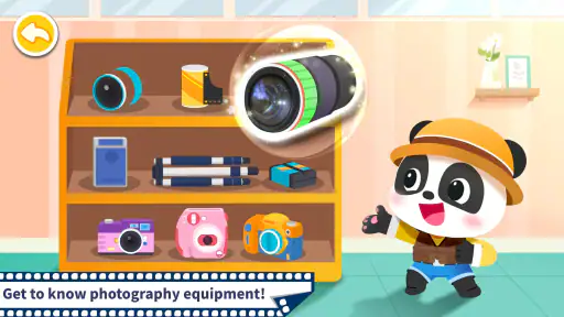 Baby Panda's Photo Studio screenshot
