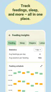 Baby tracker - feeding, sleep screenshot