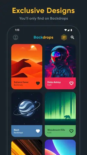 Backdrops - Wallpapers screenshot