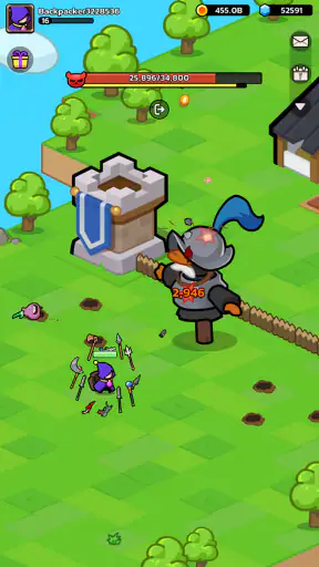 Backpack Survivors : Idle RPG screenshot