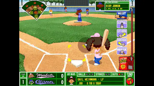 Backyard Baseball '97 screenshot