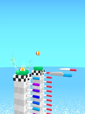 Ball Up: Knife Racing screenshot