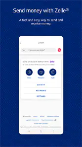 Bank of America Mobile Banking screenshot
