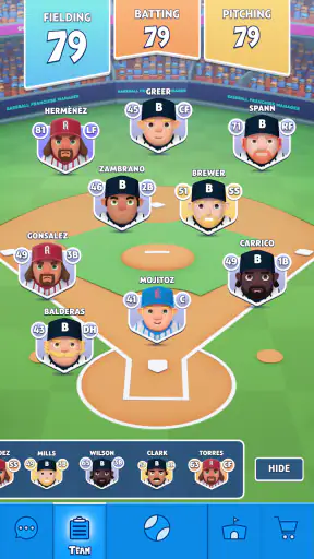 Baseball Franchise Manager screenshot