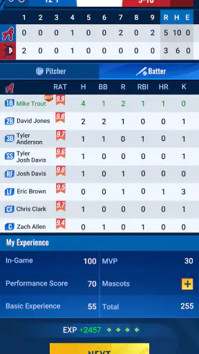 Baseball Superstar: MVP Career screenshot