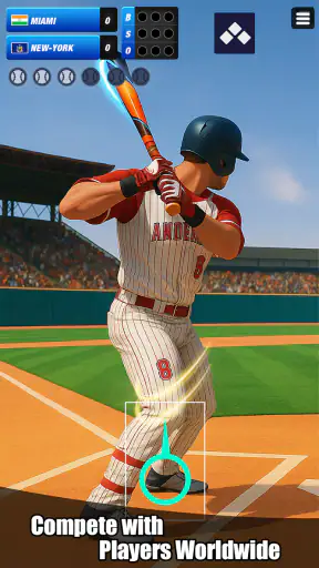 Baseball Super League: 3D Game screenshot