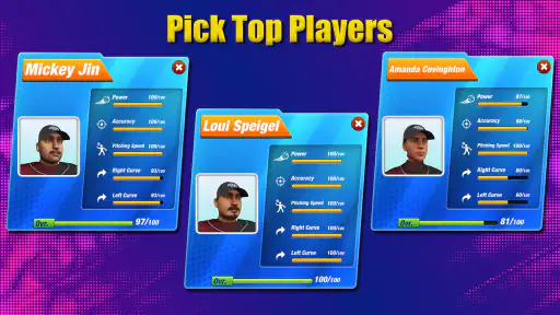 Baseball Super League: 3D Game screenshot