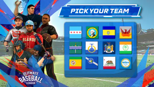 Baseball Super League: 3D Game screenshot