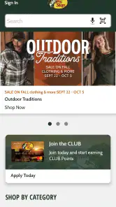 Bass Pro Shops screenshot