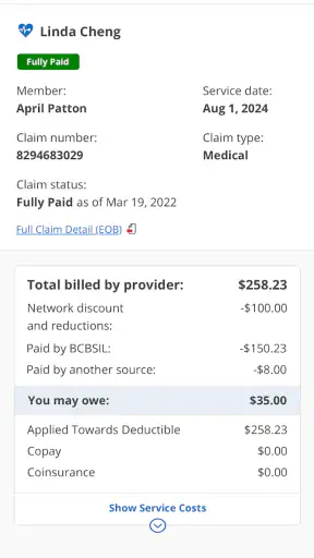 BCBSIL screenshot
