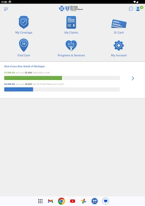 BCBSM screenshot