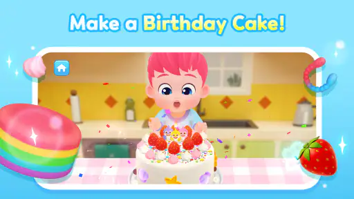 Bebefinn Birthday Party: Game screenshot