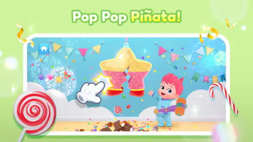 Bebefinn Birthday Party: Game screenshot