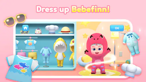 Bebefinn Birthday Party: Game screenshot