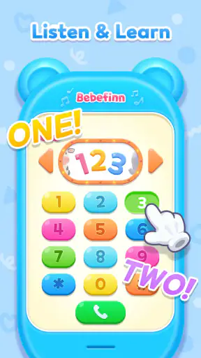 Bebefinn Play Phone: Kids Game screenshot