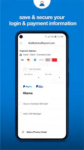 Bed Bath & Beyond screenshot