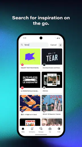 Behance - Creative Portfolios screenshot