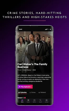 BET+ screenshot