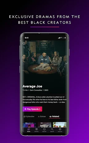 BET+ screenshot