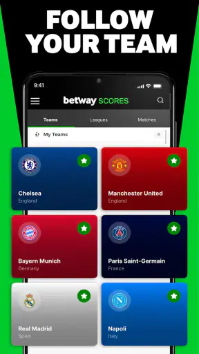 Betway Scores - Scores & News screenshot