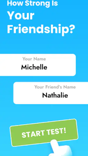 BFF Friendship Test screenshot