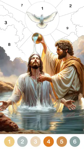 Bible Color - Color By Number screenshot