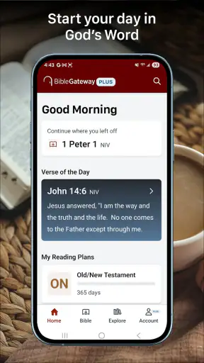 Bible Gateway screenshot