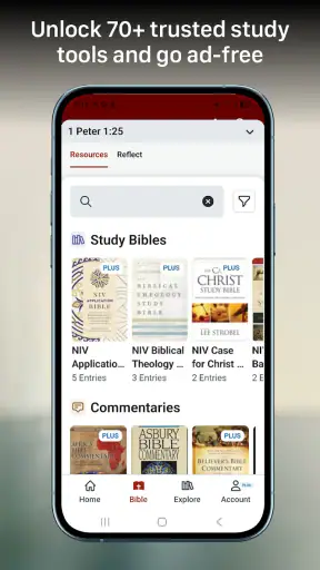 Bible Gateway screenshot