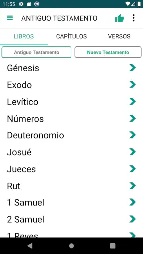 Biblia Católica Español screenshot