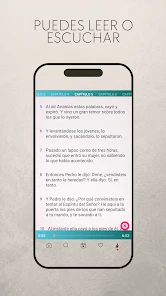 Biblia Reina Valera en español screenshot
