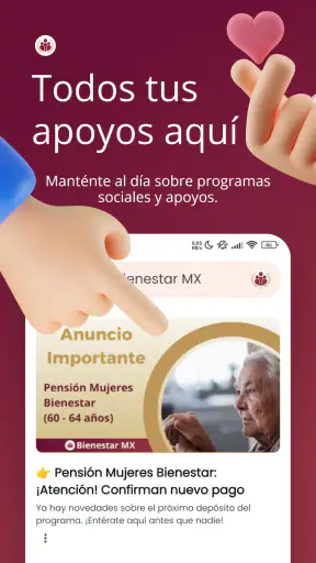Bienestar MX | Apoyos Info screenshot
