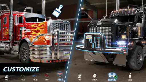 Big Rig Racing: Drag racing screenshot