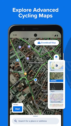 Bikemap: Cycling Tracker & GPS screenshot