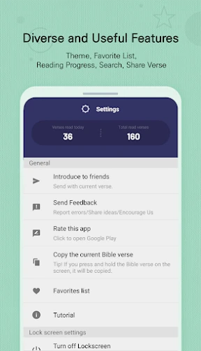 BitBible (Lockscreen, English) screenshot
