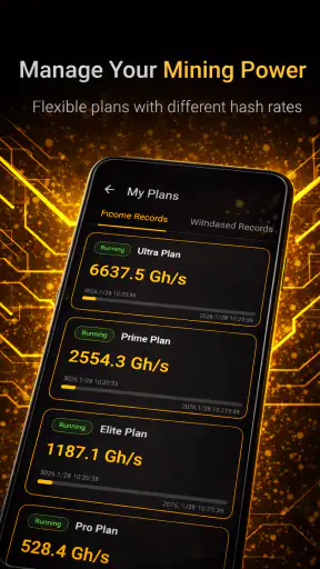 BitPlanera: BTC Cloud Mining screenshot