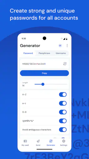 Bitwarden Password Manager screenshot