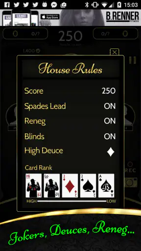 Black Spades - Jokers & Prizes screenshot