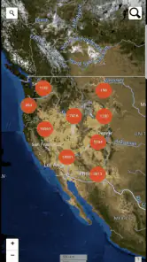 BLM Public Lands Map Guide USA screenshot