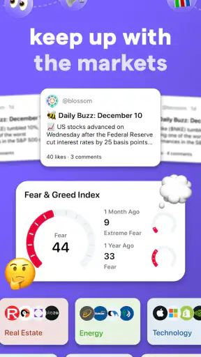 Blossom: Social Investing screenshot