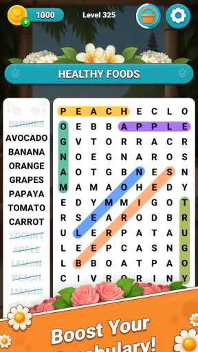 Blossom Word Search screenshot