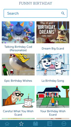 Blue Mountain Ecards screenshot