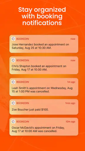 Bookedin for Business screenshot